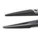 ESD Plastic Tip Tweezers, Style 249, Carbon PEEK Tips A249CP, Thick, 5.1"